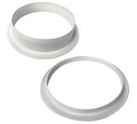 Paire de bagues de soutien - pour poche filtrante compatibles Desjoyaux - Anneau intérieur et extérieur en plastique ABS piscine