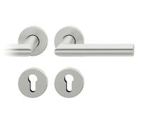 Paire de béquille 1076 carré de 7 mm diamètre 20 mm finition inox 304 brossé FSB 0 10 1076 00030 6204