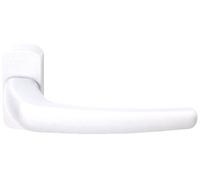 Paire de béquille Siluete à ressort carré 8mm sur rosace blanc - SOFI - 5113300120 Noir G