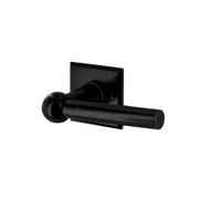 Paire de béquille sur rosace 50x50mm Chemin de fer Noir BRIONNE - V.625544NRNR