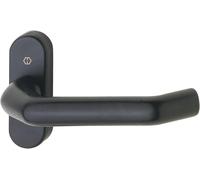Paire de béquille sur rosace pour menuiserie métallique noir HOPPE 521760
