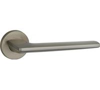 Paire de béquilles Boston pour porte, carré 7mm, nickelé satiné - THIRARD