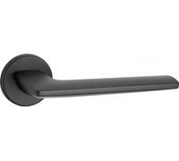 Paire de béquilles Boston pour porte, carré 7mm, noir mat - THIRARD