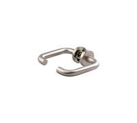Paire de béquilles inox BEZAULT 2 coude LC2 rosette - 80342
