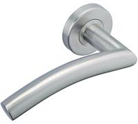 Paire de béquilles inox BEZAULT vague LC4 rosette - 86816