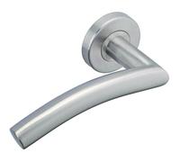 Paire de béquilles inox BEZAULT vague LC4 rosette - 86816