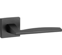 Paire de béquilles Modena pour porte, carré 7mm, noir mat - THIRARD