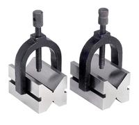 Paire de blocs en V ø 30 mm - étriers de serrage réglables MW Tools VBL3001