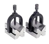 Paire de blocs en V ø 42 mm - étriers de serrage réglables MW-Tech VBL4201