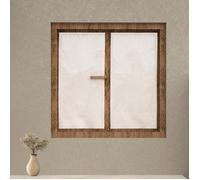 Paire de brise bise 45x90 cm CELIA blanc, par Soleil d'Ocre
