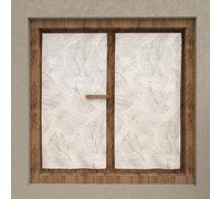 Soleil d'ocre, Paire de Brise bise 45x90 cm Celia Kaki