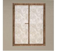 Paire de brise bise 60x160 cm CELIA taupe, par Soleil d'Ocre