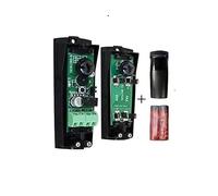 Paire de capteurs universels sans fil à batterie externe orientable à 180° pour automatisation portails barriers, alarme AC/DC 12-24V