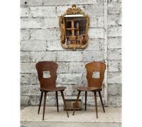 Paire de chaises baumann n°1502
