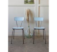 Paire de chaises en formica n°1948