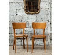 Paire de chaises esprit thonet n°1827