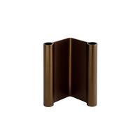 Muuto Paire de bougeoirs. 18 cm Brown
