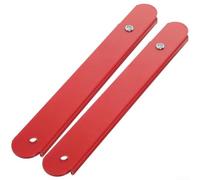 Paire de charnières d'échelle pour marches pliantes Rouge | Mécanisme de verrouillage rouge, extension lisse, design antidérapant, fonctionnement sûr, montage rapide