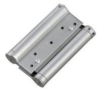 Paire de charnières double action LIOBEX compact n°30 acier argent - GROOM - GR124101 Argent métallique mat