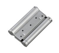 Groom Paire de charnières double action LIOBEX compact n°39 acier argent GR127101