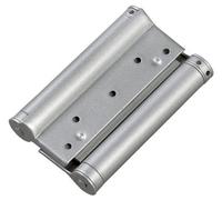 Paire de charnières double action LIOBEX compact n°39 acier argent GROOM GR127101