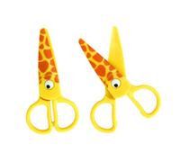 Paire De Ciseaux Sans Lame Pour Enfant Girafe