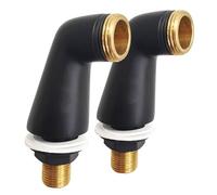 Paire de colonnettes luxe PAINI Noir Mat