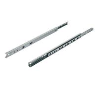 Paire de coulisse à billes à sortie partielle rainure de 17mm longueur 310mm acier pré-zingué - 450.25.445