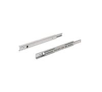 Paire de coulisses à billes KA 270 HETTICH - Rainure 27 mm - L.550 mm - Pour tiroir 350 à 550 mm - 25156