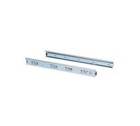 Emuca 3007405 Paire de Coulisses/Glissières à Billes Sortie Totale 45mm x 450mm pour Tiroir, Zingué