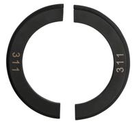 Paire de coussinets zu 460.0480, Ø121mm