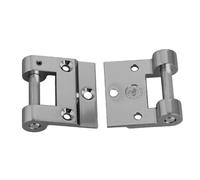 Paire de fiches en applique chromé mat STREMLER 3206.31.0