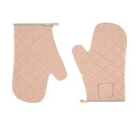 Paire de gants de cuisine en coton recyclé saumon Witloft