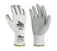 PAIRE DE GANTS DE TRAVAIL ENDUIT NITRILE, LEGER ET RESISTANT - dtail : 8