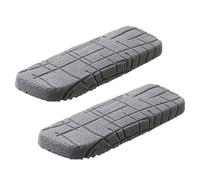 Paire de housses d'accoudoirs pour chaise d'ordinateur - Texture douce | Manches demi-enveloppantes pour bureau d'étude confort