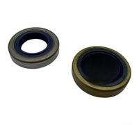 Paire de joints d'huile de tronçonneuse pour modèles H268 272 61 - Ensemble de joints de carter de moteur en caoutchouc anti-rouille - Pièces de rechange pour outils de jardin