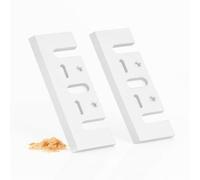 Paire de Lames de Raboteuse électrique 28mm/1,1 Pouces 82mm/3,23 Pouces, Lame de Remplacement pour Installation sur la Machine pour le Bois Dur