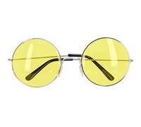 Boland - XL Lunettes de fête Hippie, Lunettes pour adultes, Lunettes de plaisir, Festival, Carnaval, Mardi gras, Fête à thème