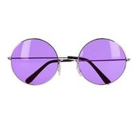 paire de lunettes festives hippie violet adulte - boland 44565 Violet G