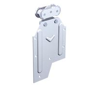 Paire de montures sur plat galets acier MANTION 0261 X 2