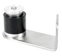 Paire de pattes Fix déporté 45° diamètre 40 mm inox 304 satiné HERACLES B-INOX-PAFIX02