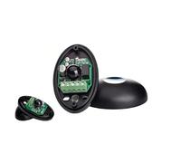 Paire de Photocellules Infrarouges,Kit de Photocellules Infrarouges Universelles 12/24V AC DC, Capteurs de Sécurité avec Filtre Solaire,pour Automatisation de Portail et Garage