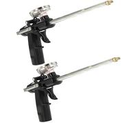 Paire de pistolets à calfeutrer extensibles en polyuréthane - Pistolet à mousse - Pulvérisateur en aluminium de qualité PU