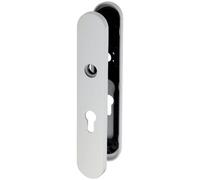 Paire de plaque longue Arcolor 8900 BR BEZAULT Clé i - Blanc - 0165033