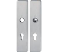 Paire de plaques longues E2221/2210 ma F69 PZ 72mm HOPPE 11980680