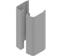 Paire de poignée aileron 300 mm aluminium laqué gris RAL9006 LA CROISEE DS DS6825-P007