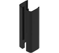 Paire de poignée aileron 300 mm laqué noir RAL9005 satiné LA CROISEE DS DS6825-P013