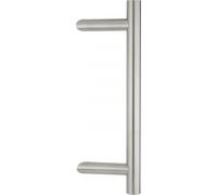 Paire de poignée pour porte battante, inox, entr'axe 400mm - THIRARD