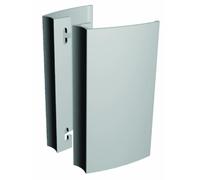 Paire de poignées aileron 200mm ALMA COMPONENTES Entraxe 150mm - Ral9006 Gris - 7060-200-9006