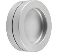 Paire de poignées coquille 5253 Aluminium revêtu noir mat